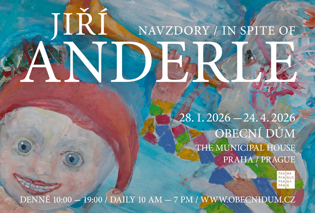 Jiří Anderle Obrazy 1961-2026 - pozvánka na výstavu